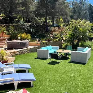 Avec Jacuzzi Sur Les Hauteurs De La Ciotat Villa